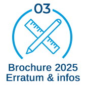 Brochure 2025 : consulter l'erratum et informations