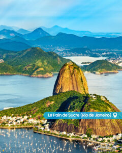 Brésil, Rio de Janeiro, vue sur le Pain de Sucre